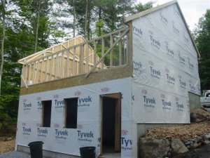 Walls take shape