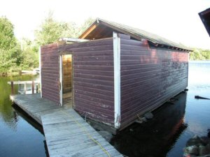 Renovation of existing boathouse, Lake Sunapee, NH