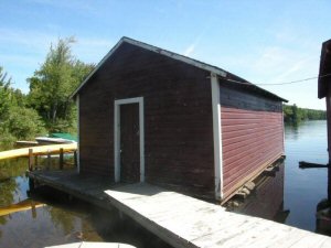 boathouse renovation, Lake Sunapee, NH