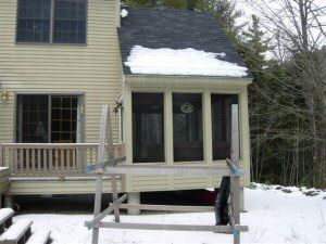 Home remodel, Sunapee, NH