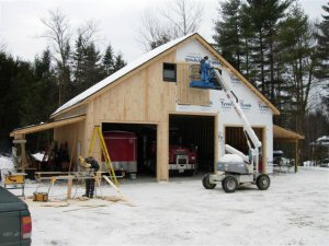 Barn Construction, Sunapee