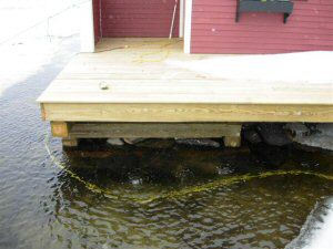 Boat House Rennovation, Lake Sunapee, New Hampshire